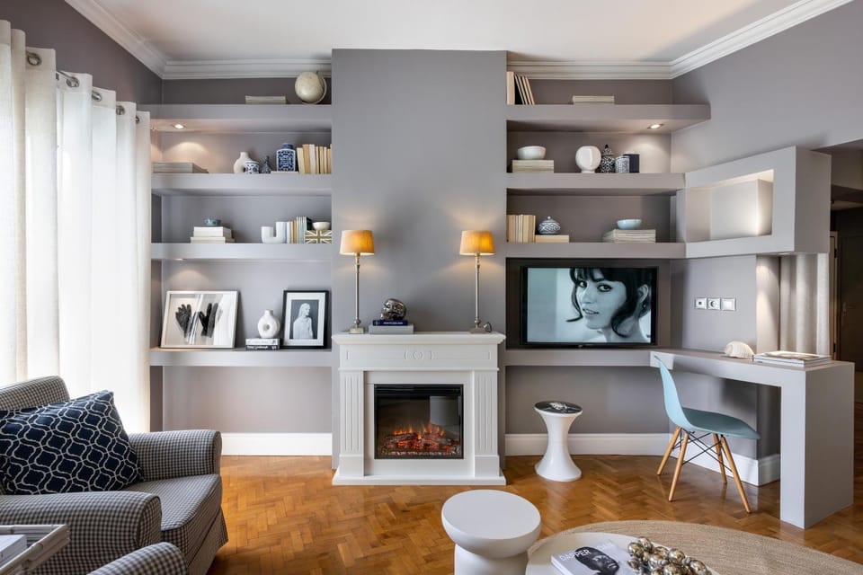 Living room, Seating area, fireplace, fireplace