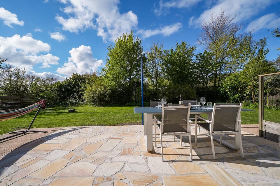 Patio, Day, Garden view