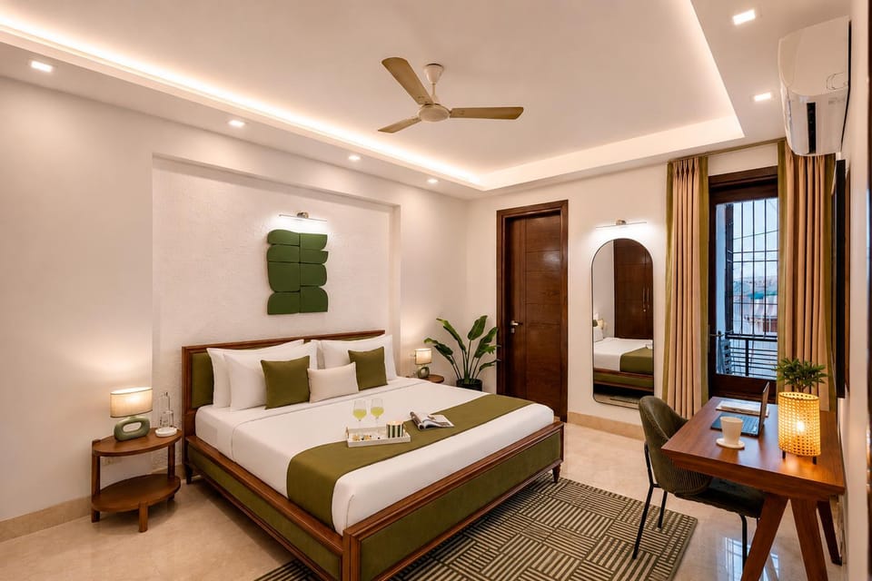 Bed, Bedroom