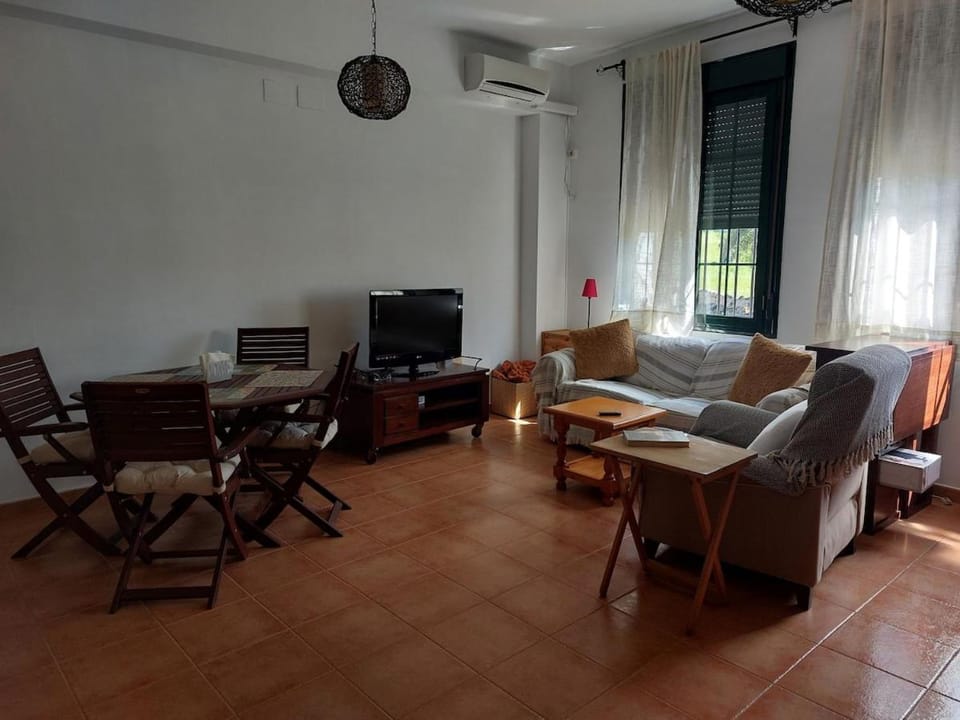 Living room, air conditioner