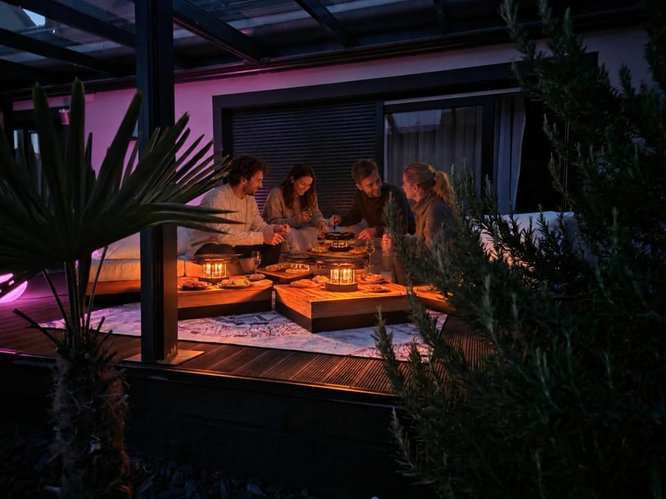 Winter, Garden, Balcony/Terrace, Lounge or bar, Seating area, Evening entertainment, Autumn