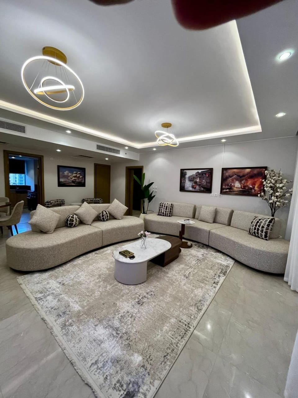 Condotel apartment, first residence for rent in Z Towers in Sheikh Zayed Apartment in Egypt