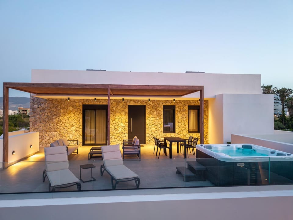 Hot Tub, Balcony/Terrace, sunbed