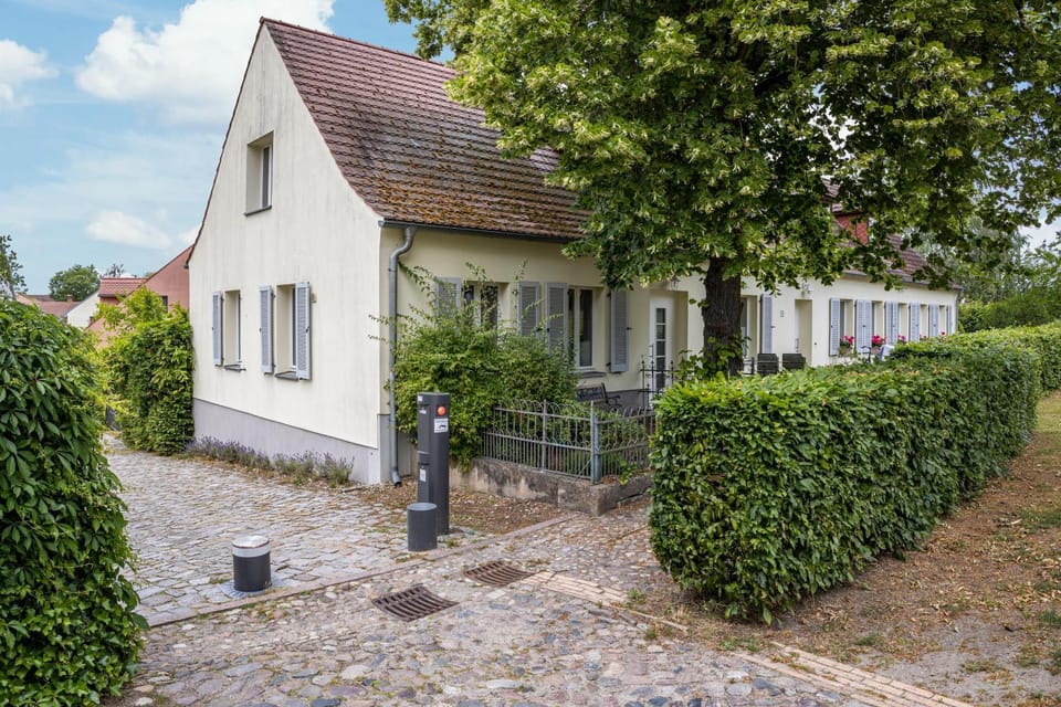 Radfahren Haus auf der Insel Werder House in Schwielowsee