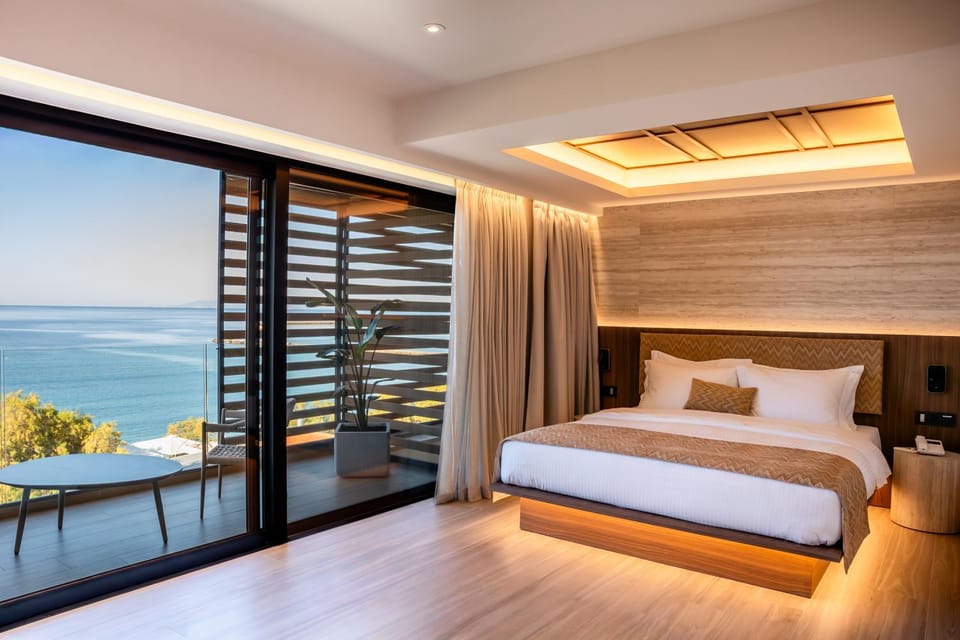 Bedroom, Sea view