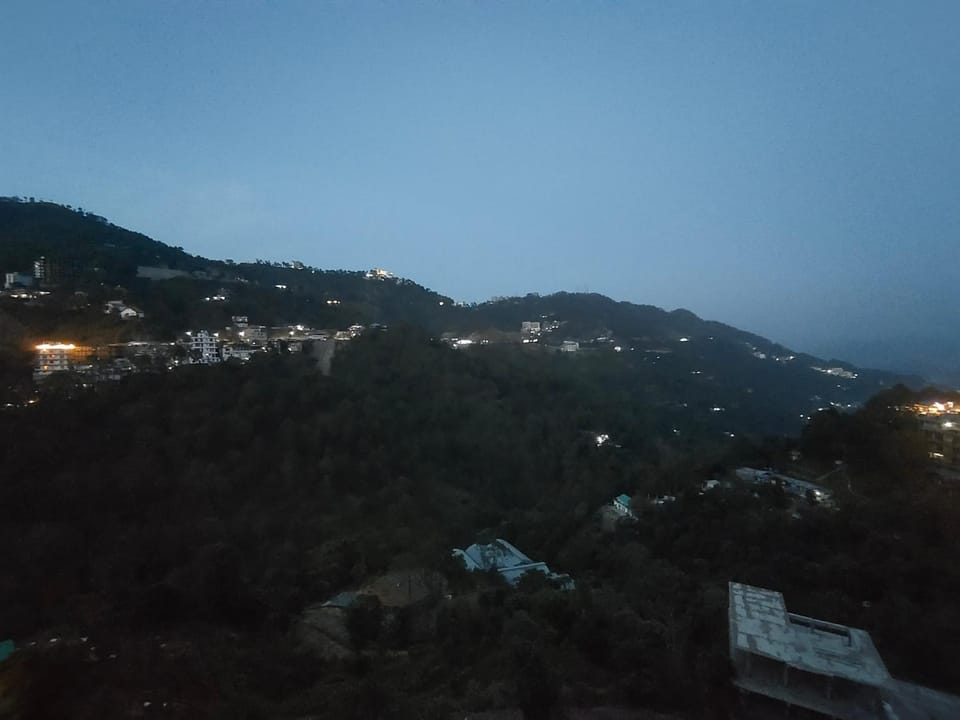 Bird's eye view, City view, Mountain view