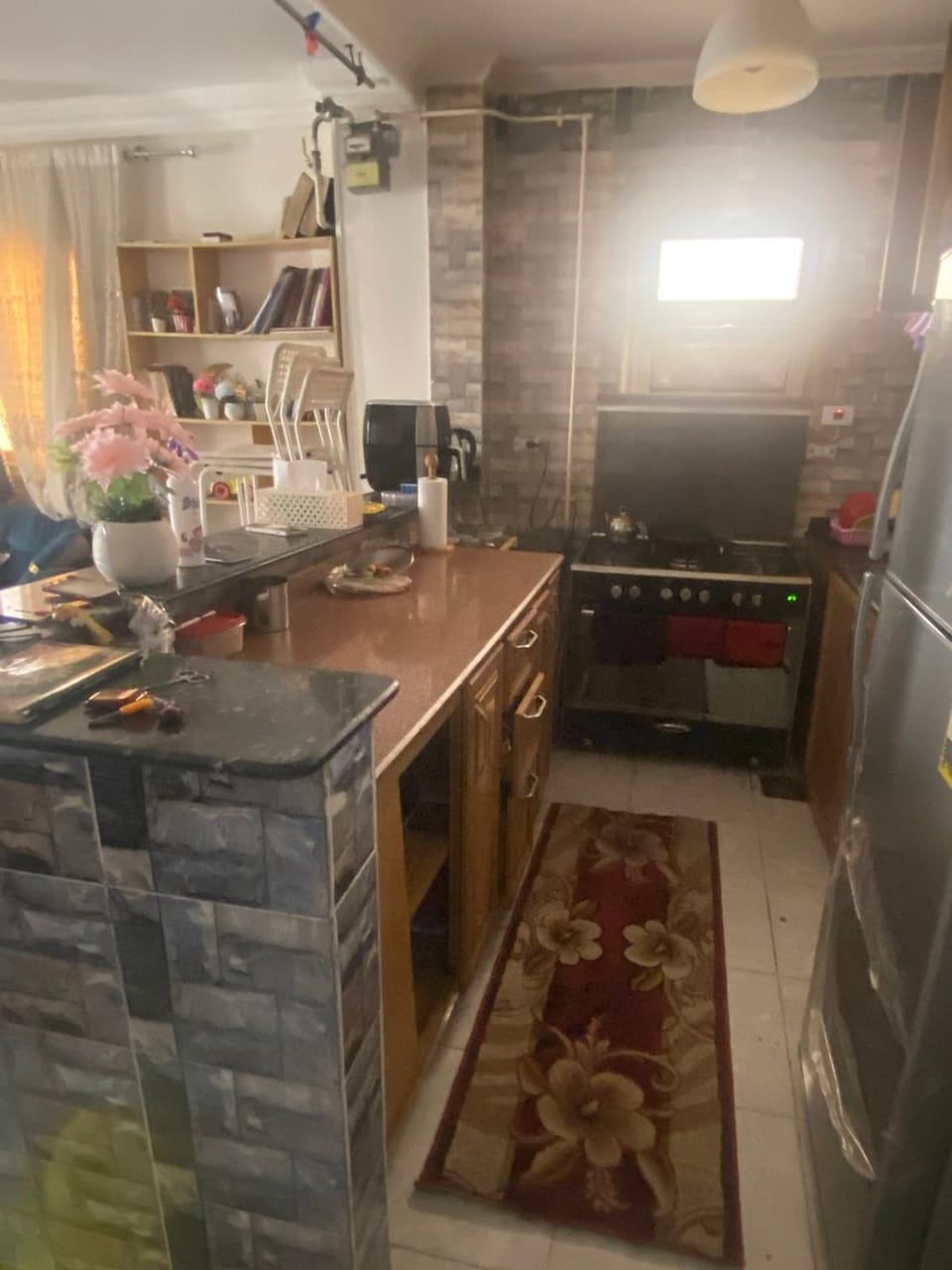 Furnished 2 bes rooms apartment 4th district in front of Al-Tawhid and Al-Nour شقة مفروشة جديد غرفتين وصالة الحي الرابع أمام التوحيد والنور 6 اكتوبر Apartment in Egypt