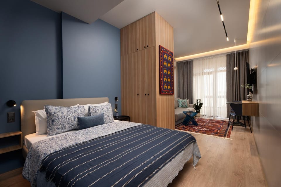 Bed, Photo of the whole room, Bedroom, wardrobe