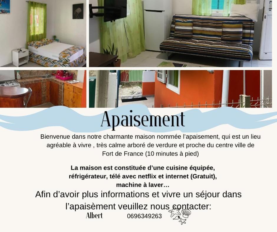 L'apaisement Apartment in Fort-de-France