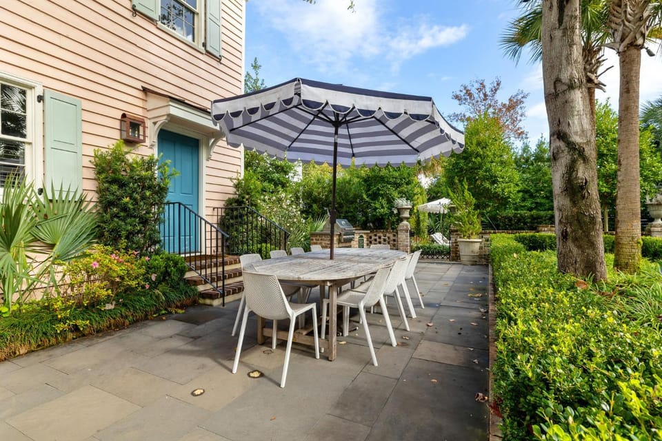 The Barbados House Luxury House Sleeps 12 House in Charleston