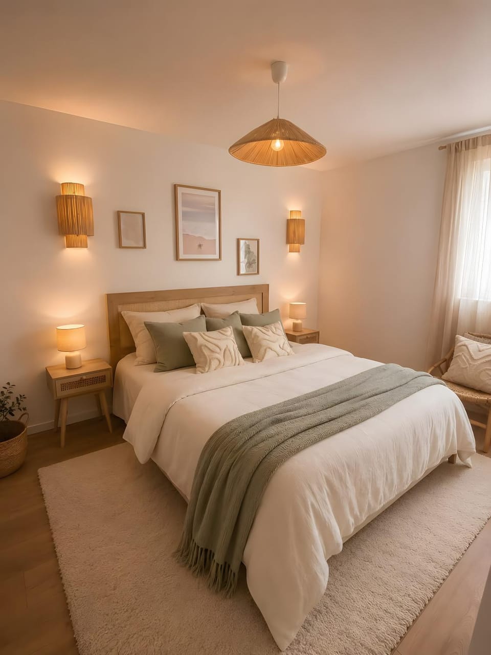 Living room, Bedroom