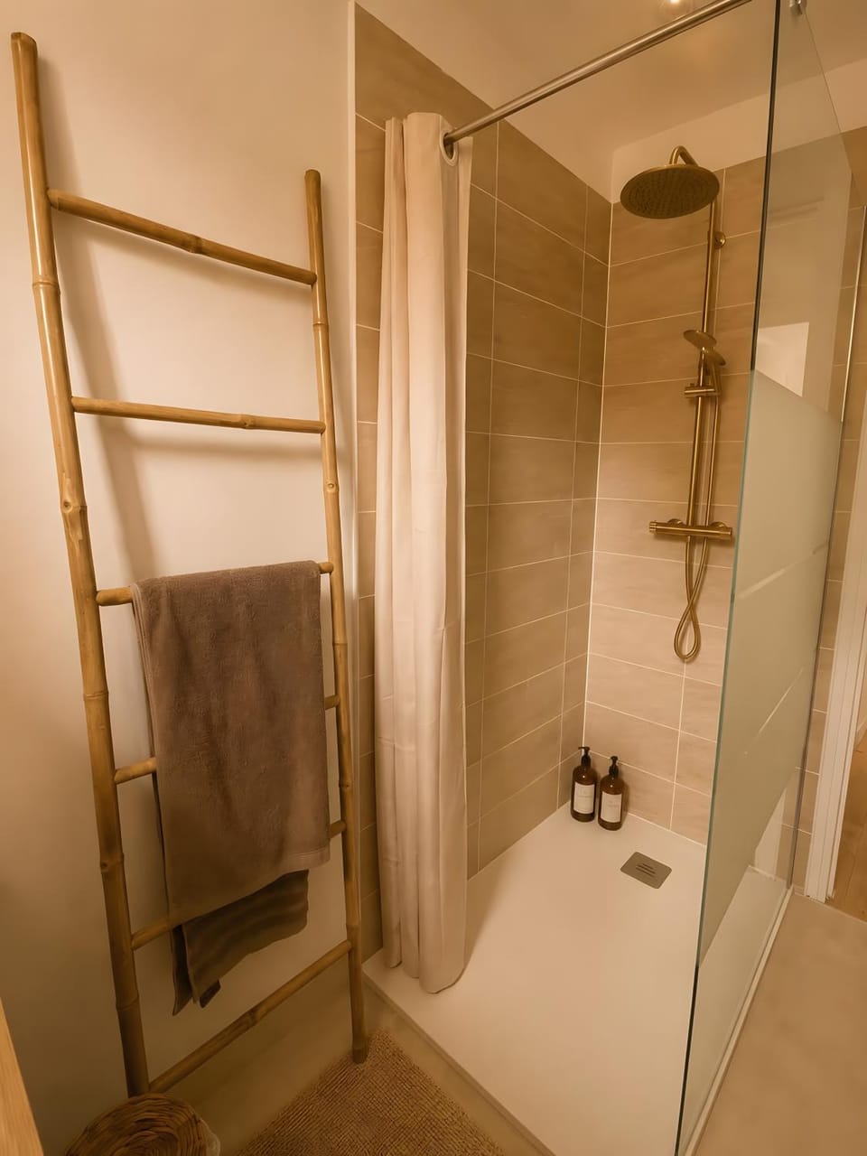 Bathroom, Living room