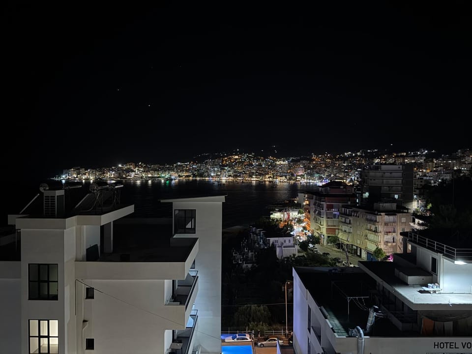 Night, Bird's eye view, City view