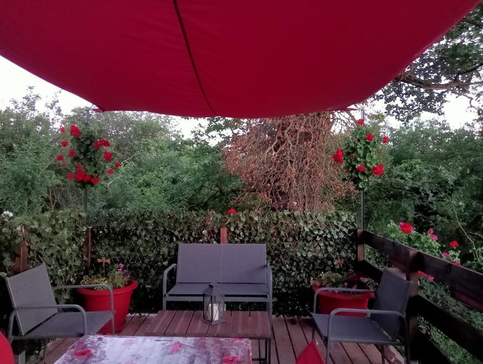 libellule roulotte avec spa privé House in Auvergne-Rhône-Alpes