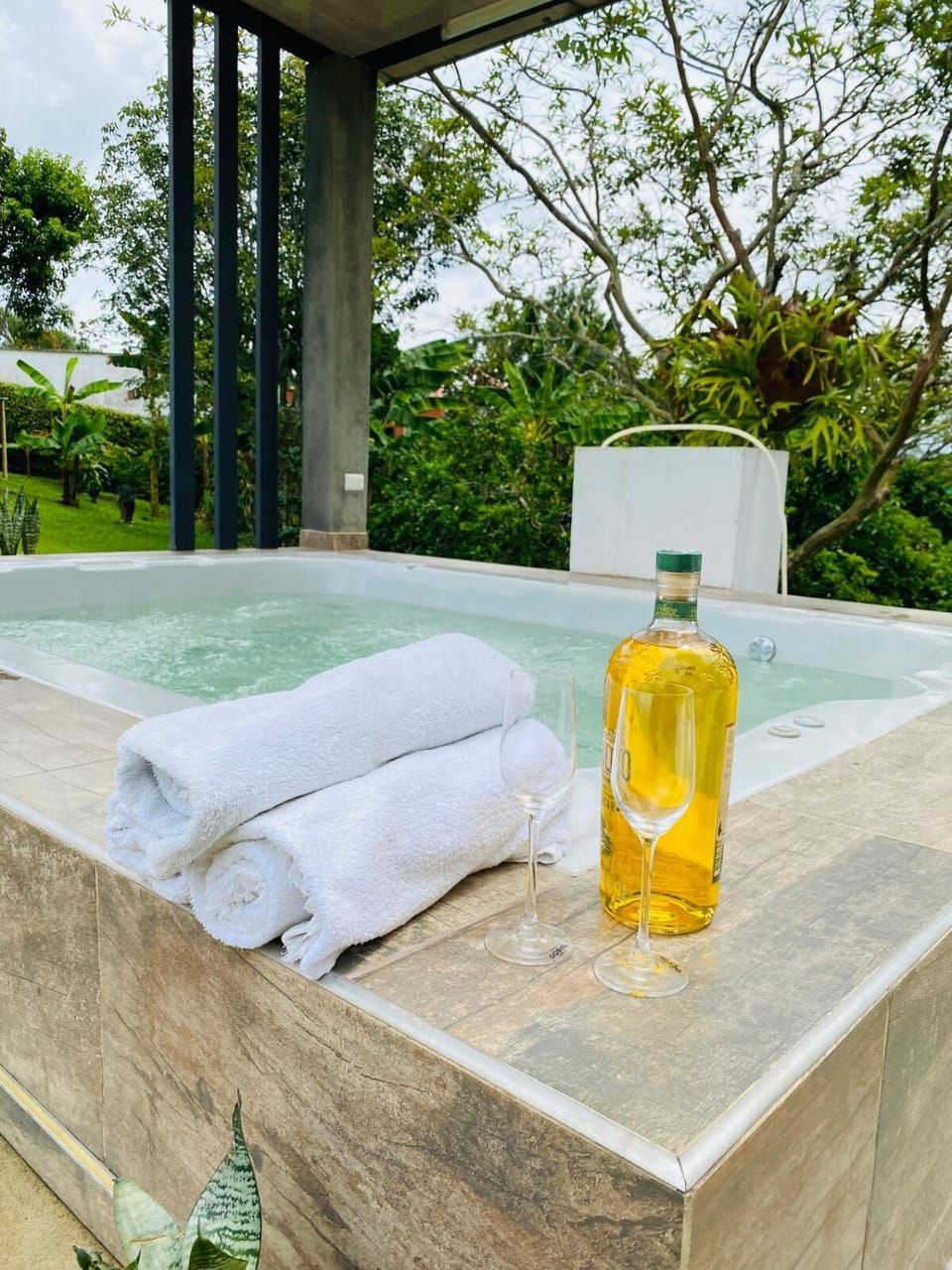 Refugio Botánico en Cerritos pereira Jacuzzi y naturaleza House in Risaralda