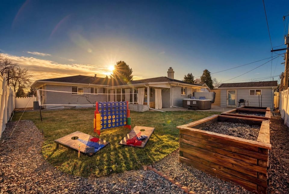 Property building, Garden