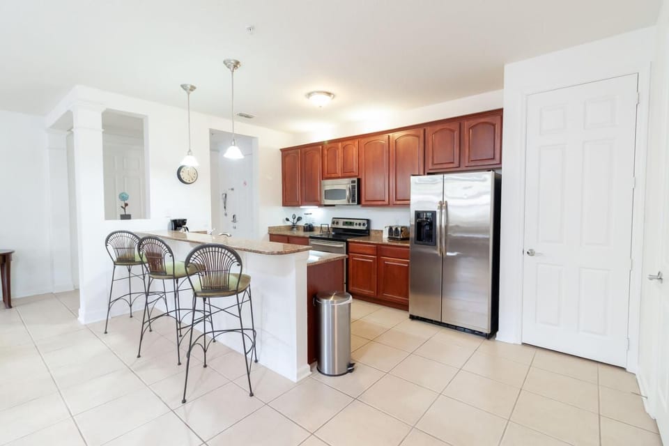 Kitchen or kitchenette, stove, kitchen