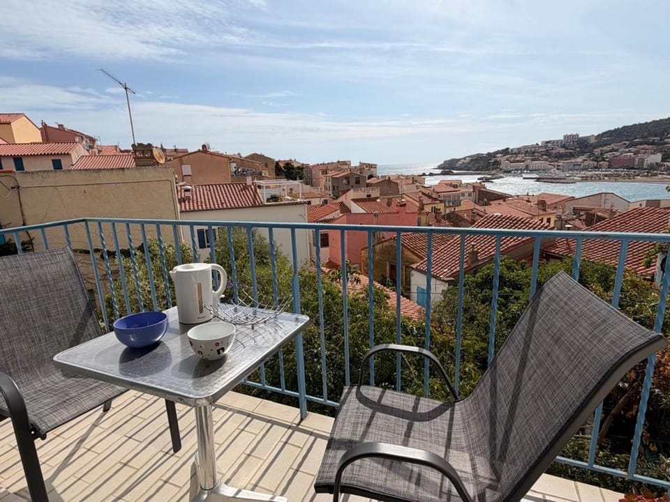 Appartement ravissant vue mer - 2 pers. Apartment in Port-Vendres