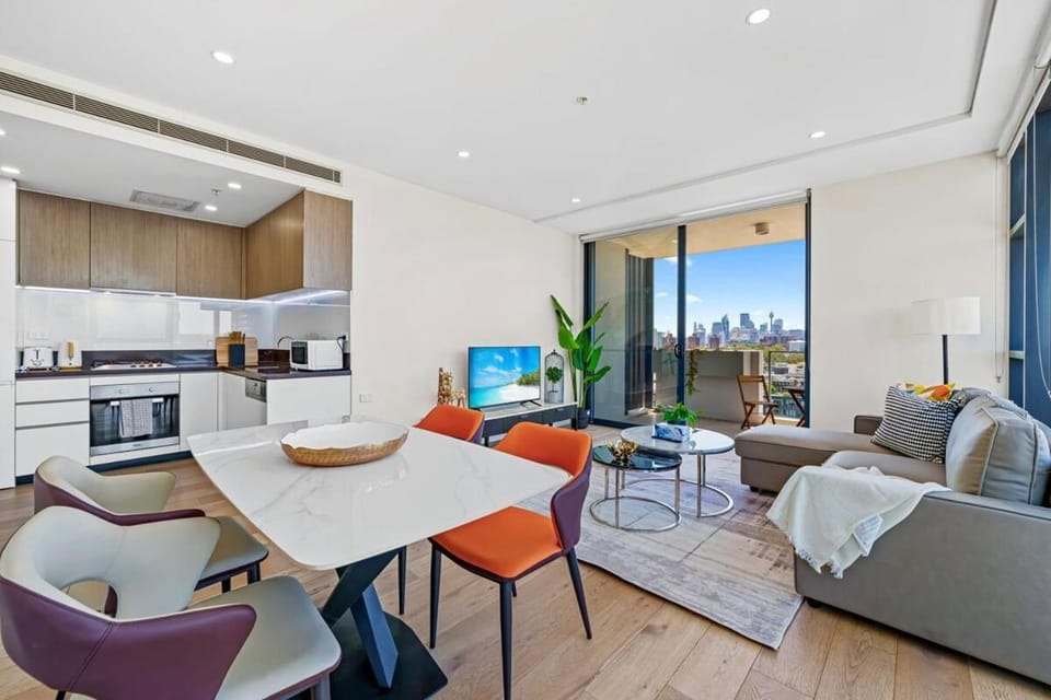 City View 2Bed in Waterloo Apartment in Sydney