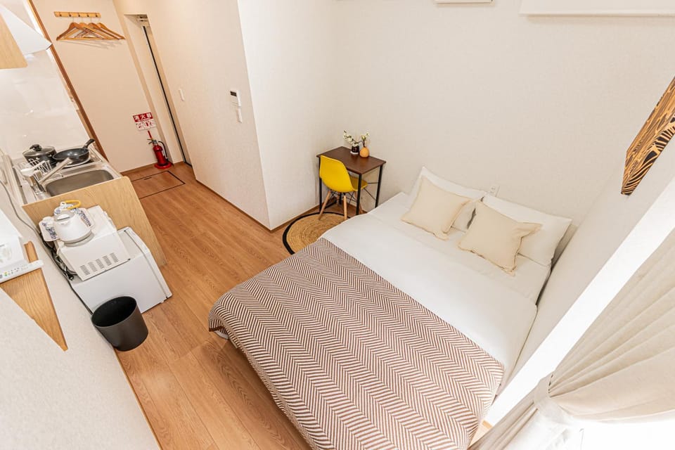 押上駅徒歩8分スカイツリ徒歩圏内快適シンプルな個室ステイキッチンとトイレがあリ Apartment in Japan