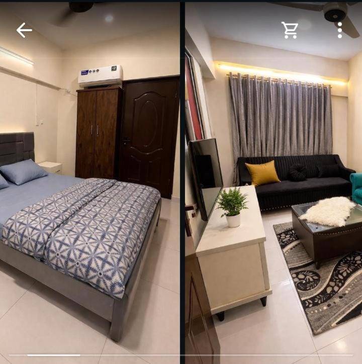 2 bed lounge studio apartment Bed and Breakfast in Karachi