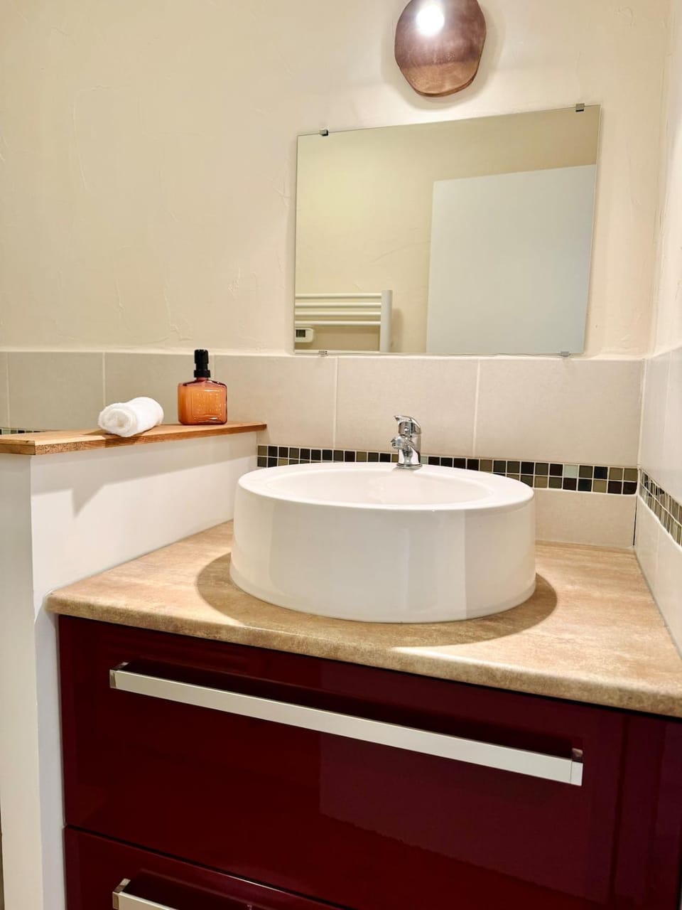 Bathroom, hair dryier