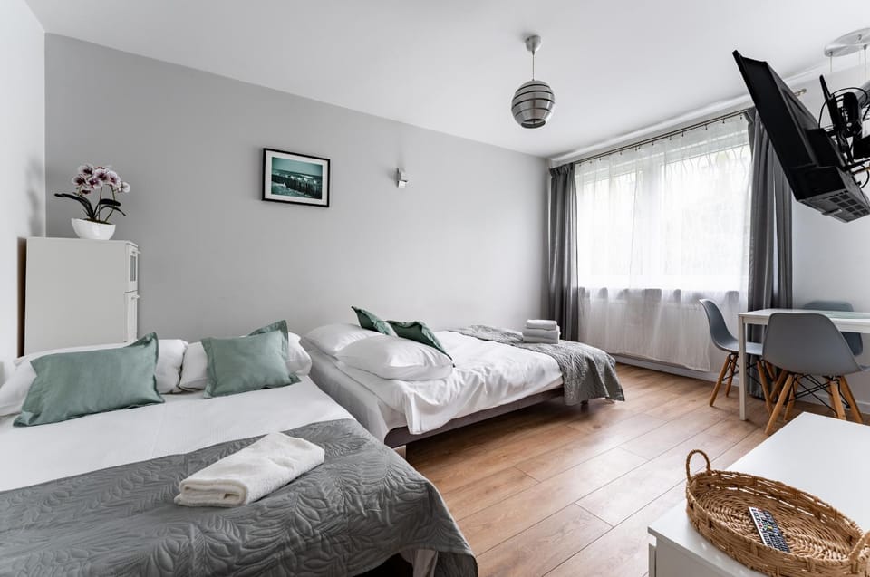 Bed, TV and multimedia, Living room, Photo of the whole room, Seating area, Bedroom, towels