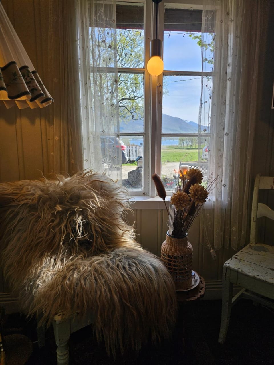View (from property/room), Living room, Garden view, Mountain view, Sea view, Inner courtyard view