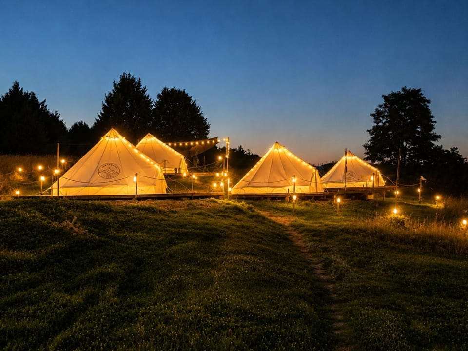 Zimnik Camp Luxury tent in Poland