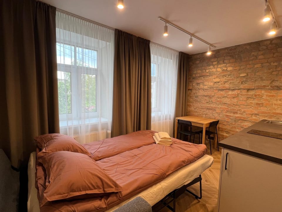 Cozy & Bright Studio #4 in Riga City Center Apartment in Riga