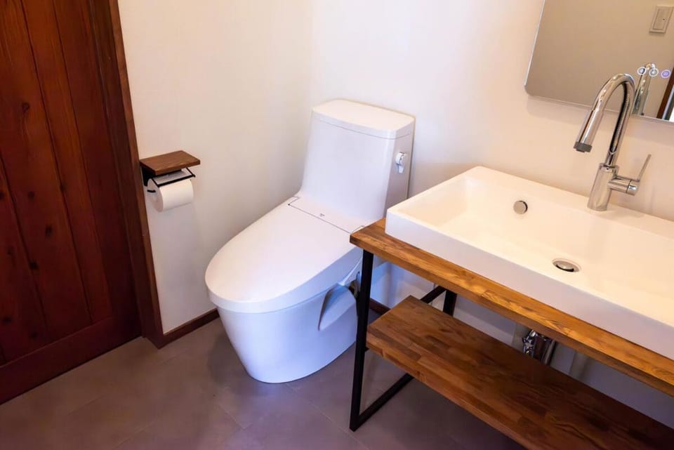 Toilet, Bathroom, Garden view