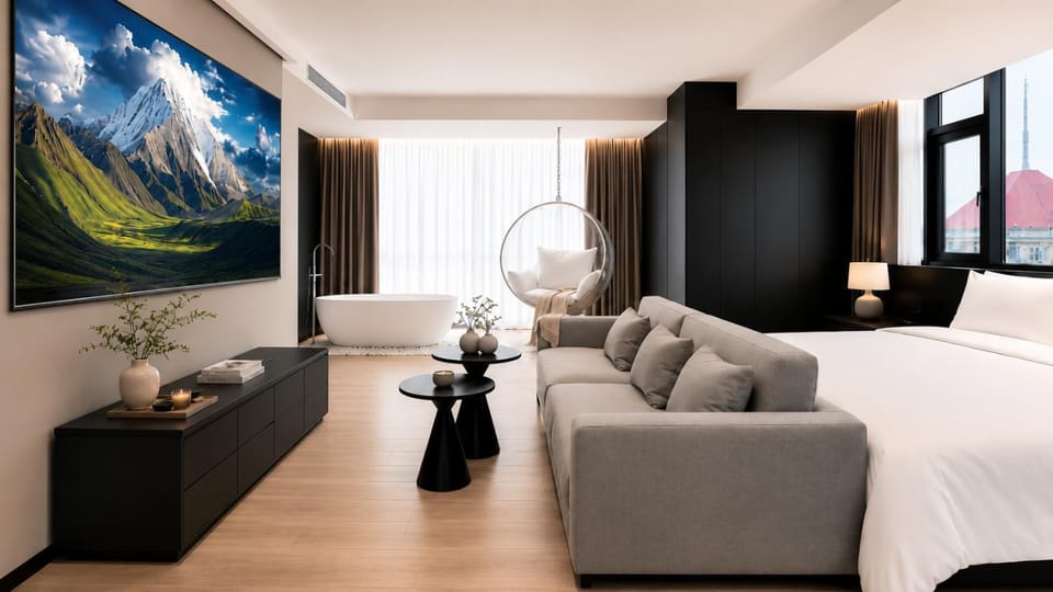 云涧江景酒店-重庆解放碑店 Chongqing Yunjian High-altitude River View Hotel-Jiefangbei Hongyadon Hotel in China