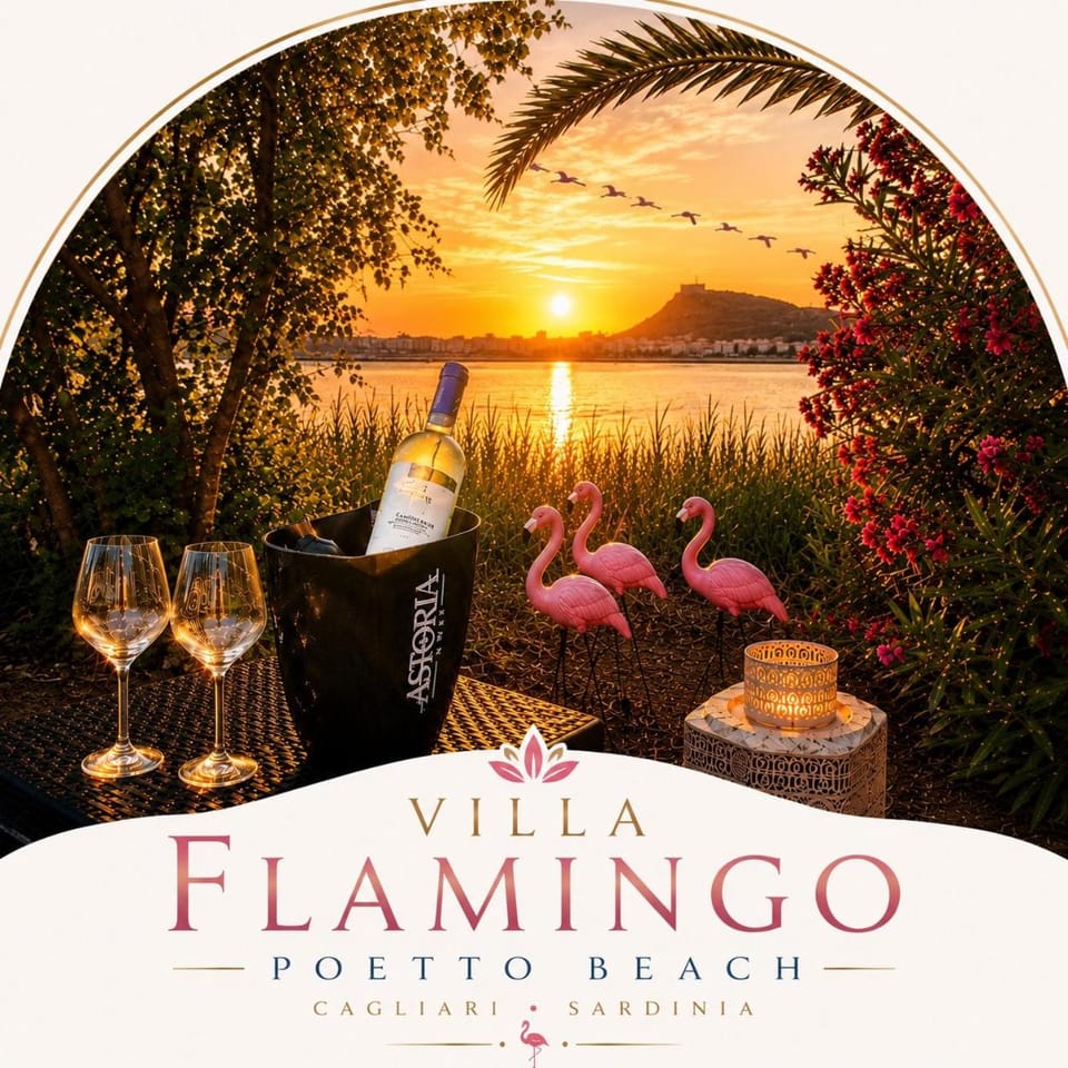 Villa Flamingo - Poetto Beach House in Cagliari