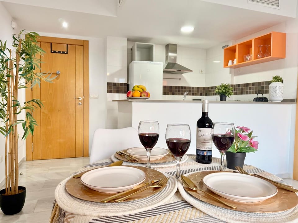 Kitchen or kitchenette, Living room