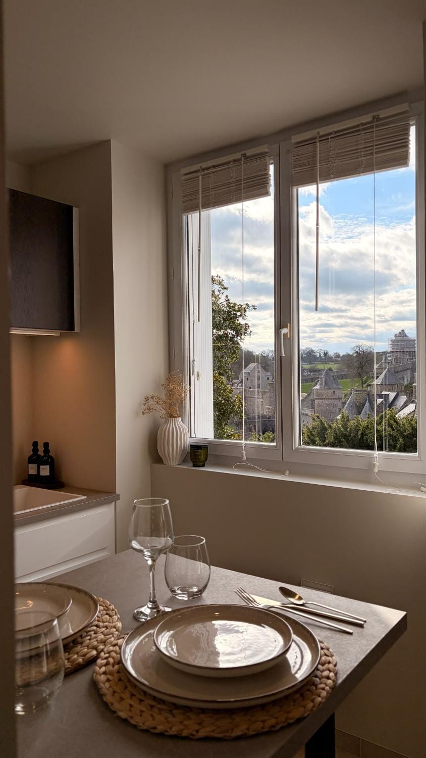 View (from property/room), Dining area, City view