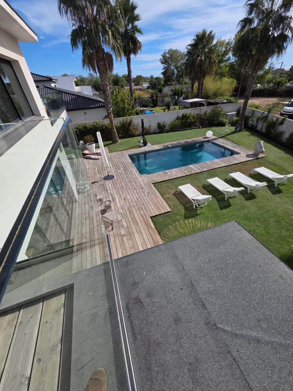 Garden, Balcony/Terrace, Swimming pool