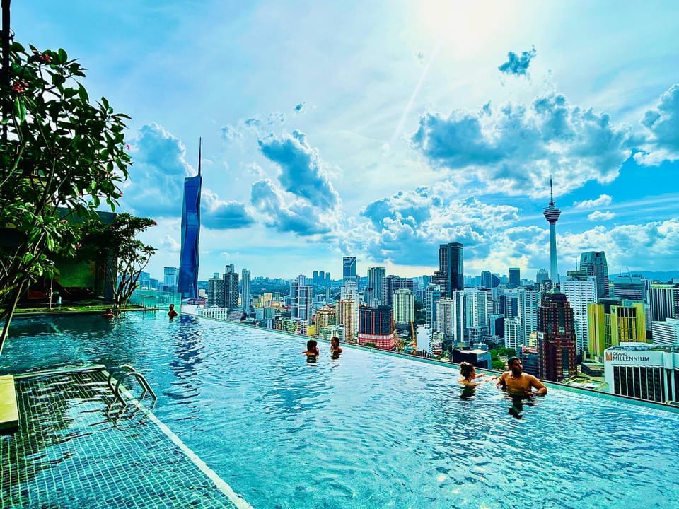 Day, People, City view, Pool view, Swimming pool
