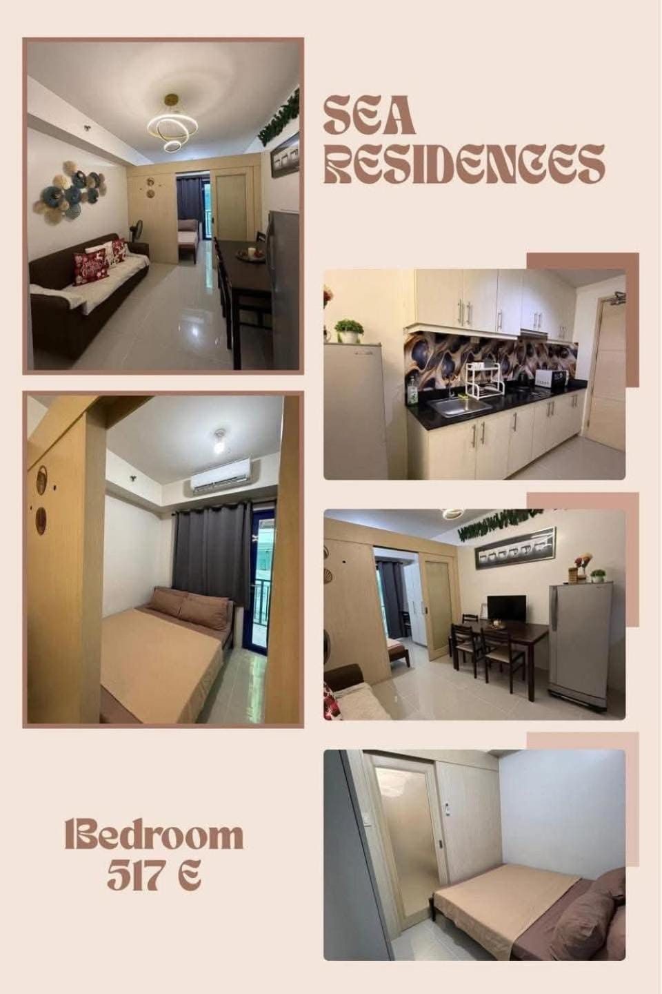 1 Br Staycation AB Sea Residences Tower E MOA Apartment hotel in Pasay