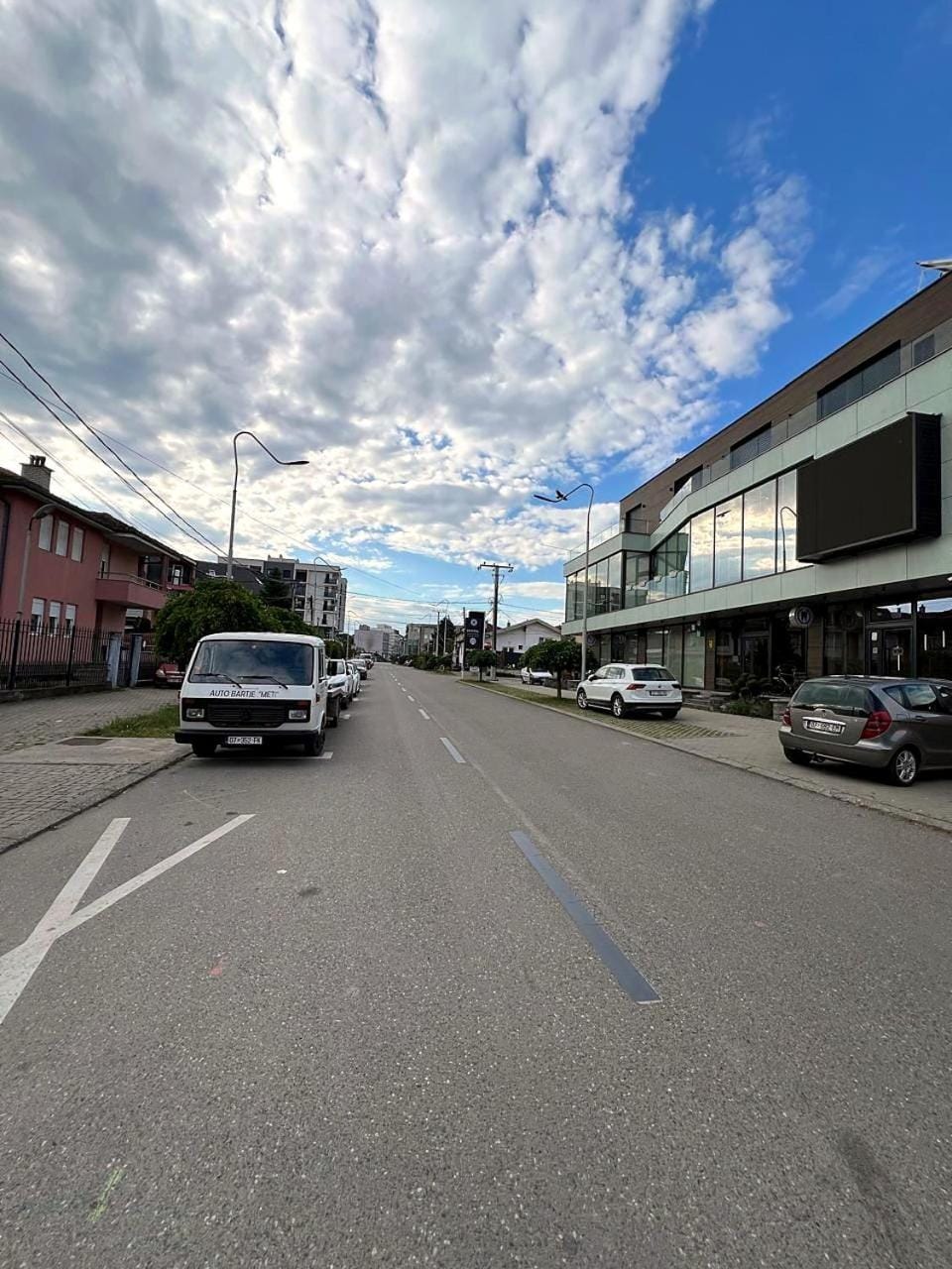 Quiet street view