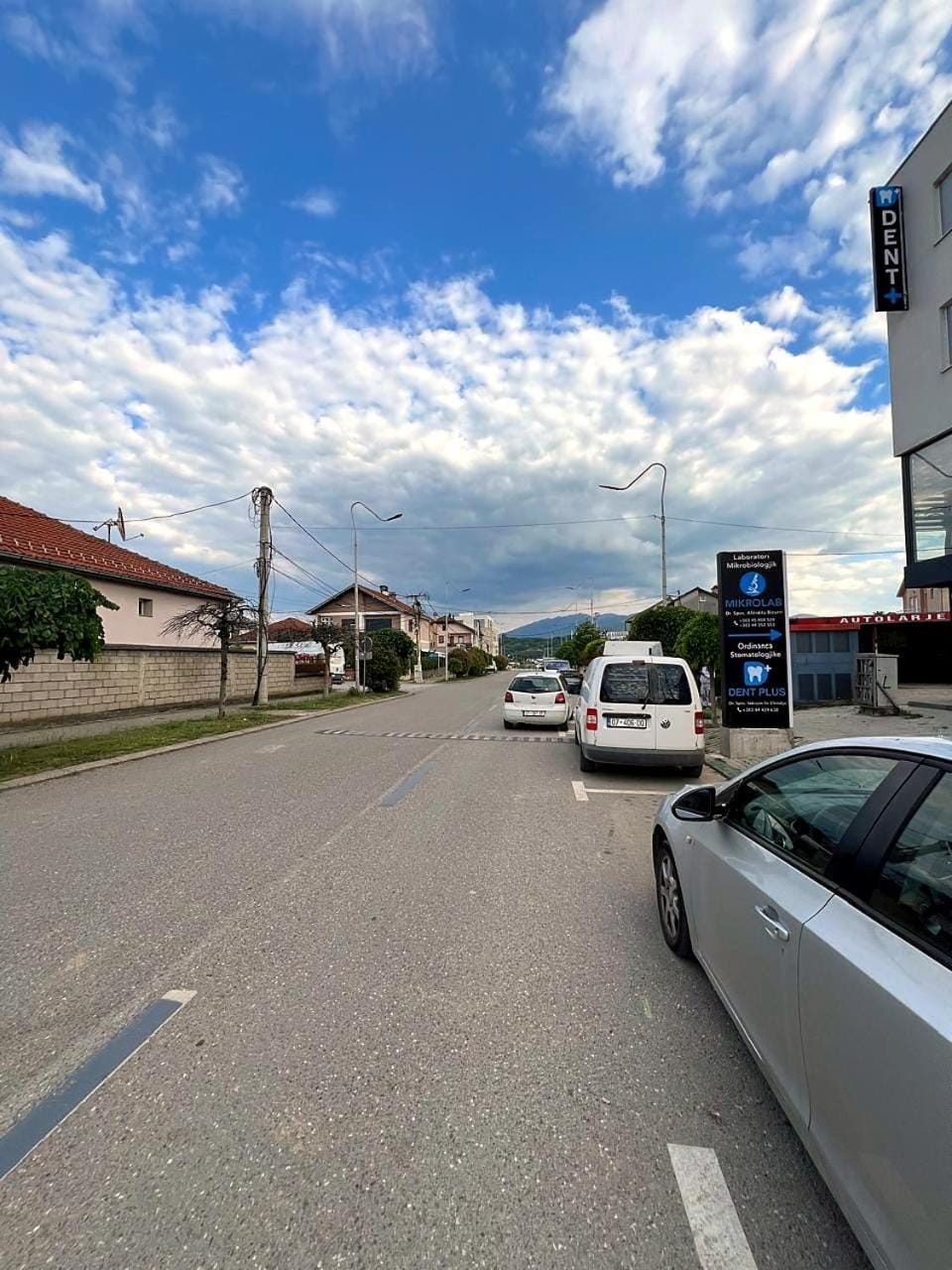 Quiet street view