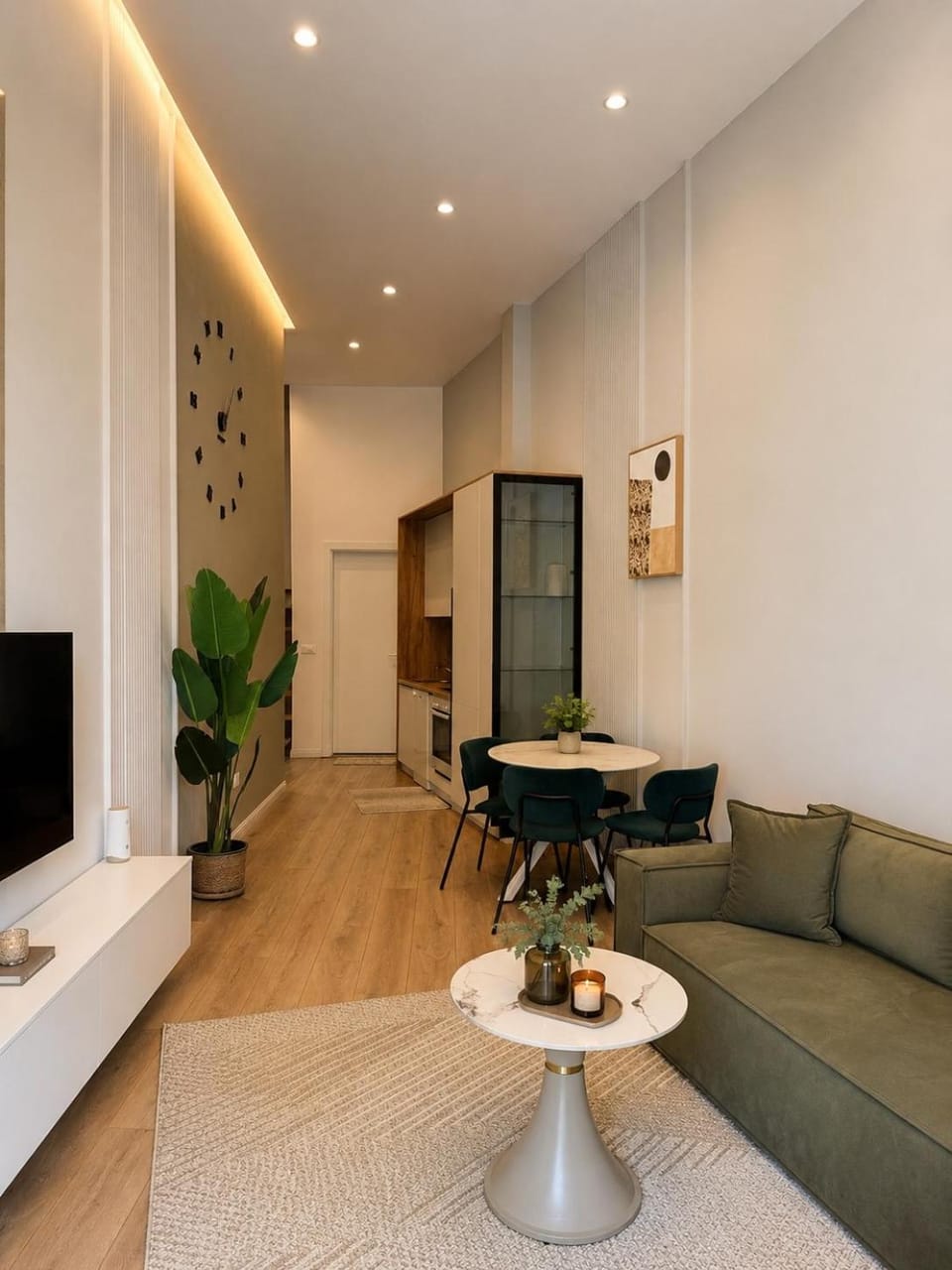 Moon Duplex Apartment in Tirana
