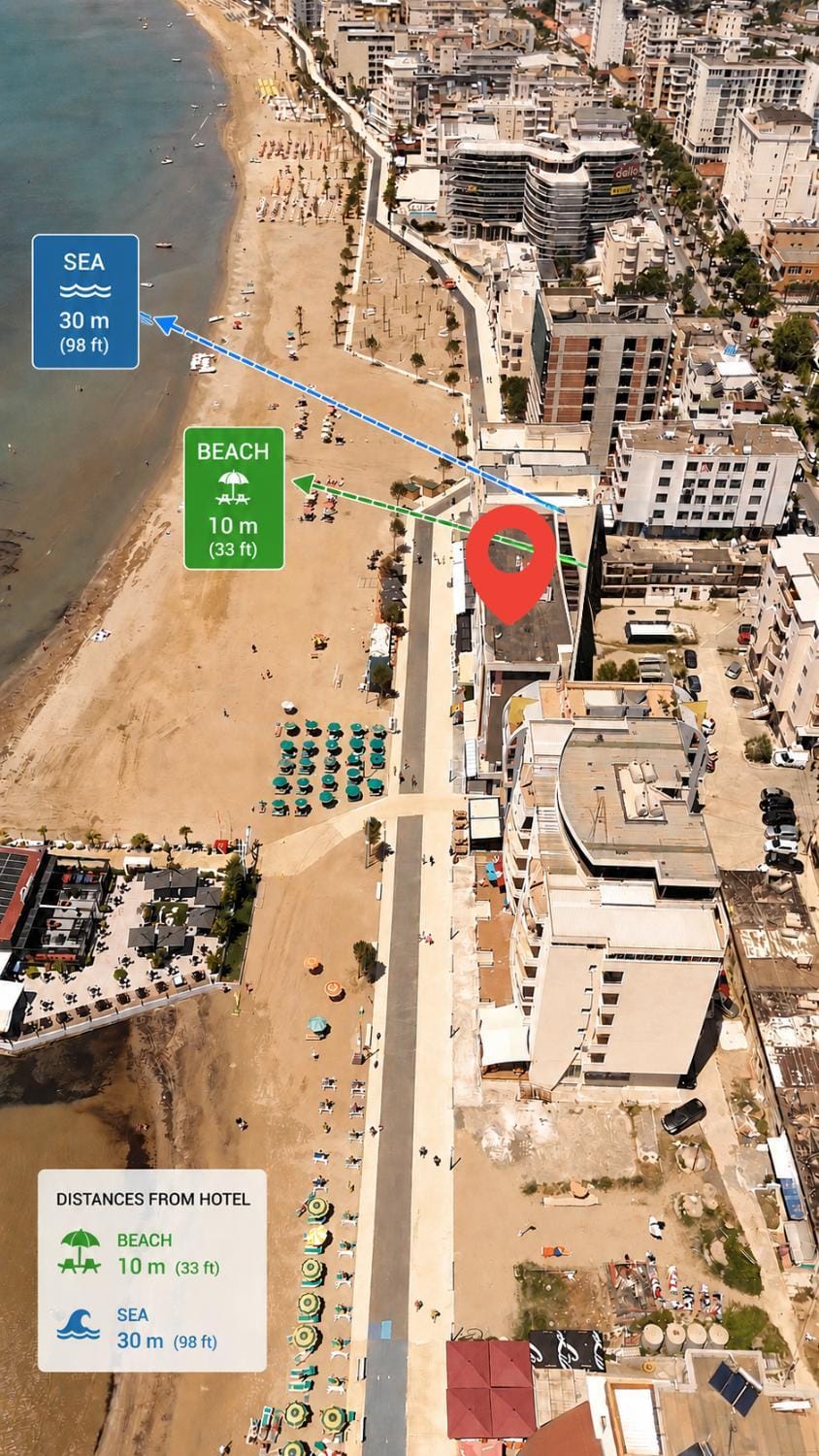 Nearby landmark, Bird's eye view, Beach, Sea view