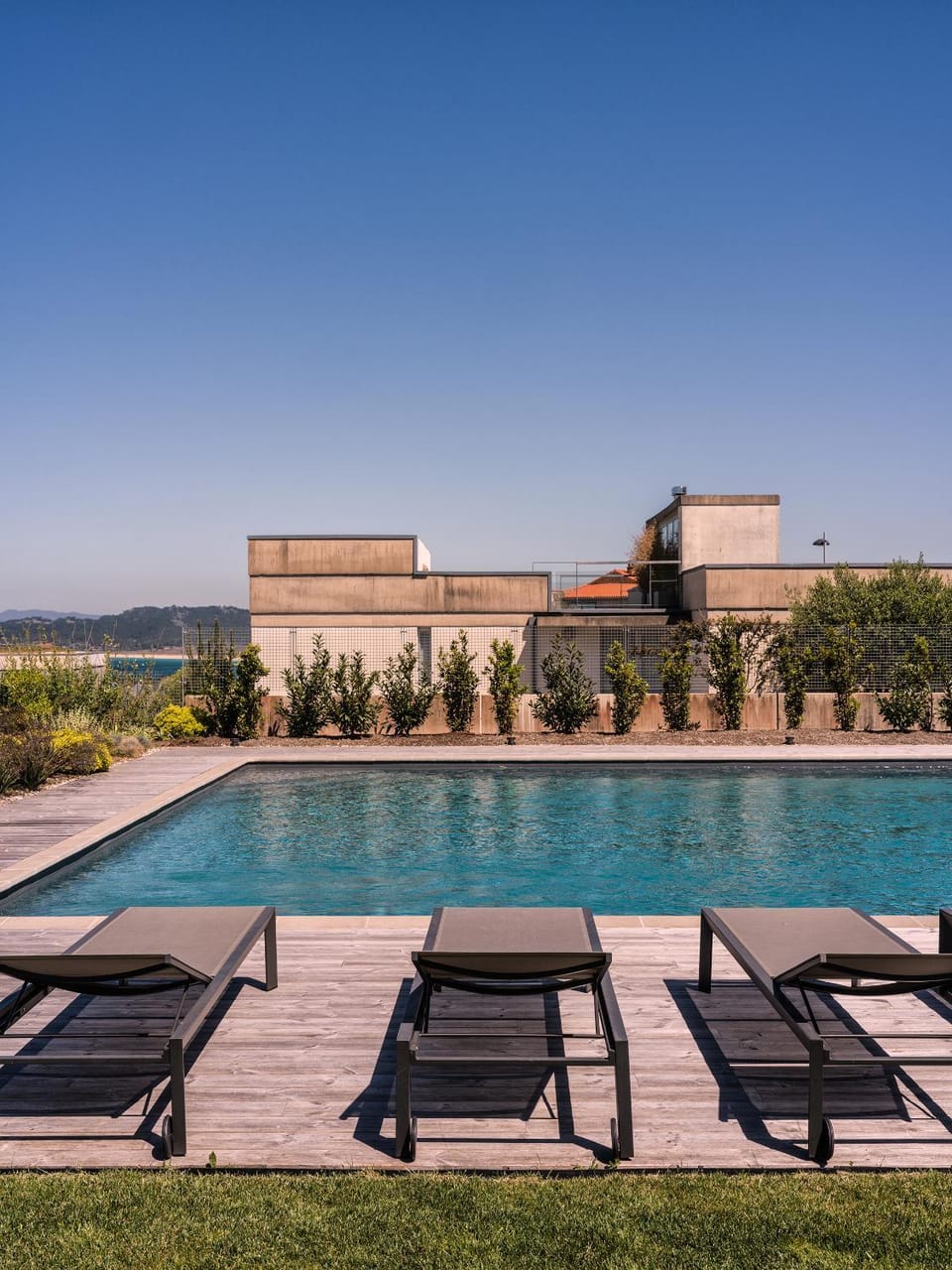 Natural landscape, Pool view, Swimming pool