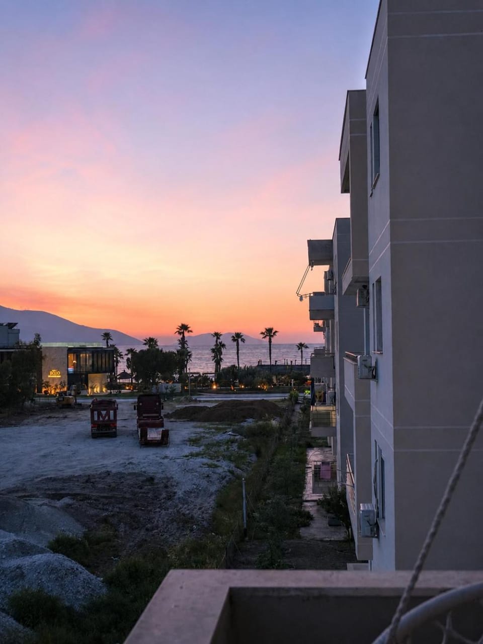 Boho Aura Coastal Suite - Sea View Apartment in Vlorë County, Albania