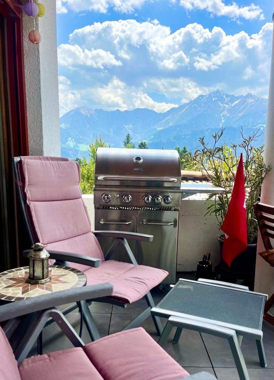 BBQ facilities, View (from property/room), Balcony/Terrace