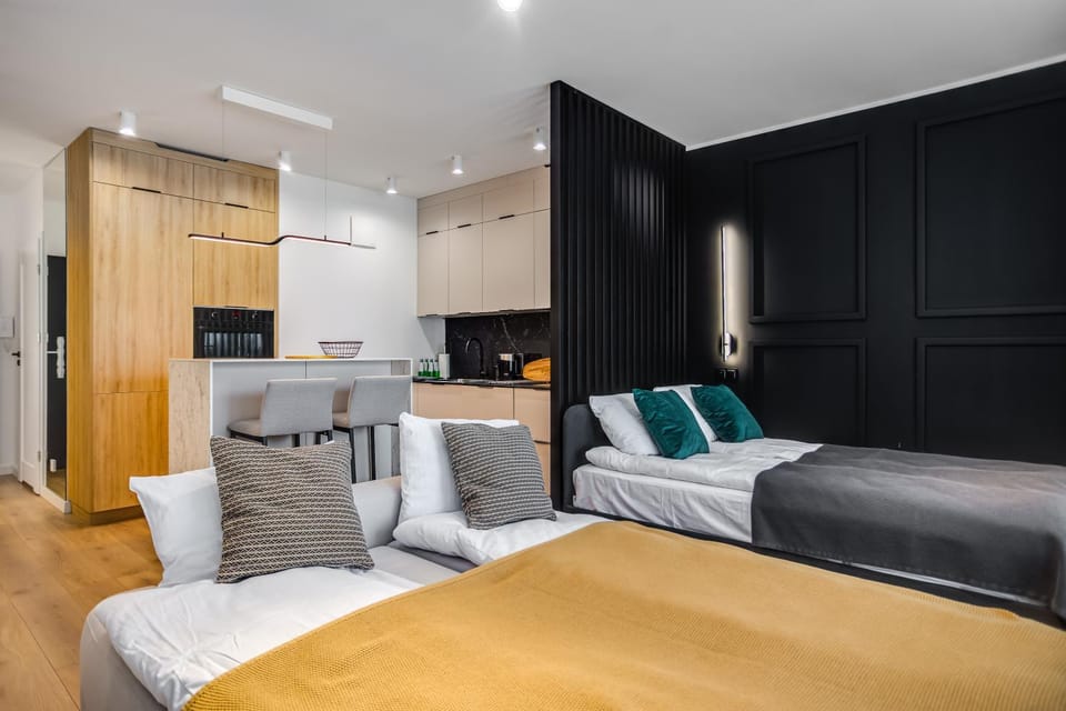 Bułgarska 59 - Zmysłowy Design & Komfort Balkon Apartment in Poznan