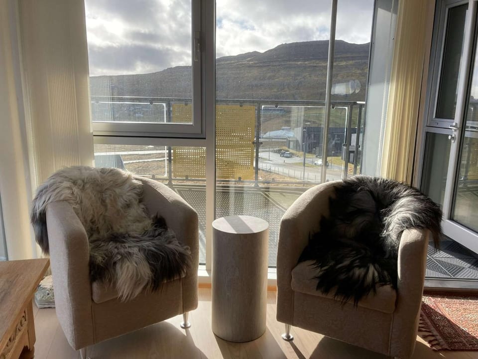 Panoramic Views of Torshavn and Nolsoy Fjord Apartment in Europe
