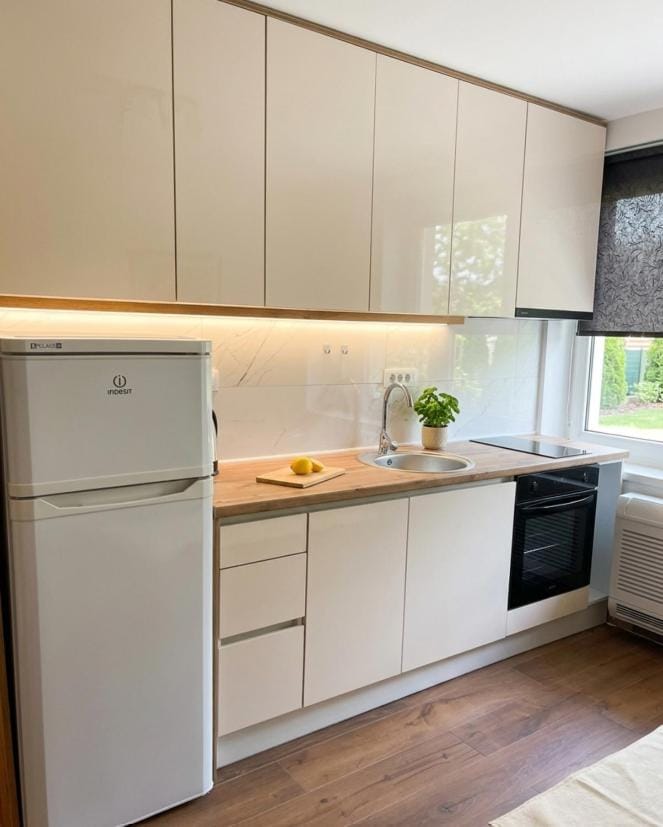 Kitchen or kitchenette, kitchen