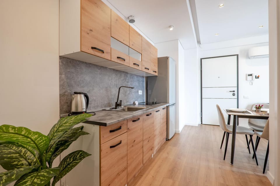 Kitchen or kitchenette, kitchen