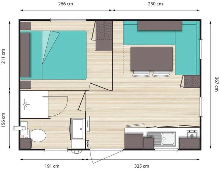 Camping 3 étoiles - Piscine - ccbgchg Campground/ 
RV Resort in Perros-Guirec